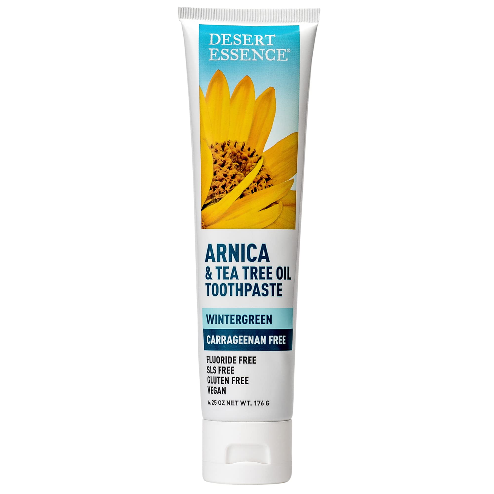 Desert Essence Arnica Tea Tree Oil Carrageenan Free 6 5 oz Non GMO Desert Essence Arnica Tea Tree Oil Carrageenan Free 6 5 oz Non GMO