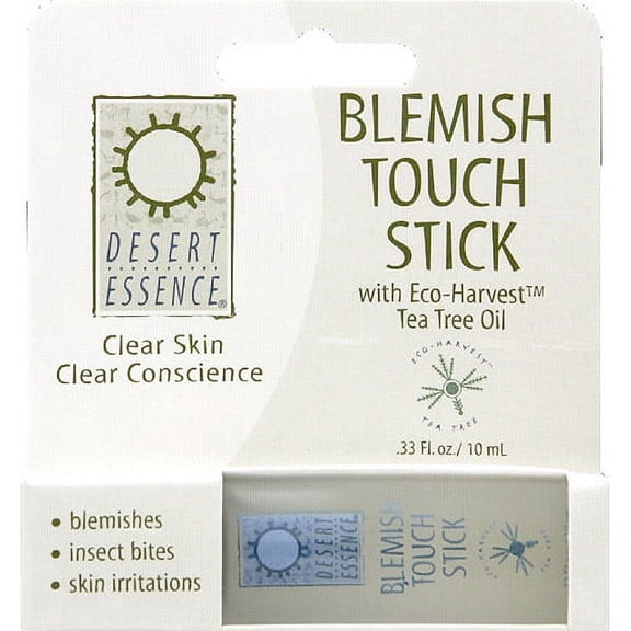 Desert Essence Blemish Touch Stick, 0.33 fl oz, (Pack of 6)
