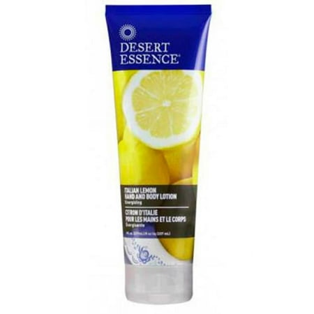 Desert Essence Hand & Body Lotion Italian Lemon 8 oz Lotion
