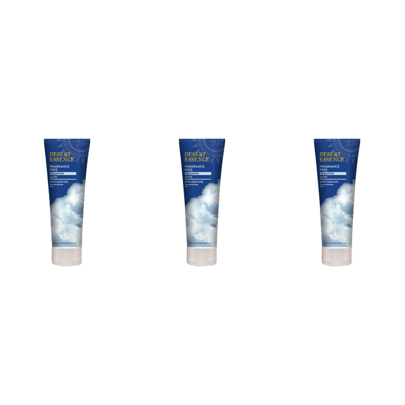 Desert Essence: Organics Hair Care Shampoo, Fragrance Free 8 oz (3 pack)