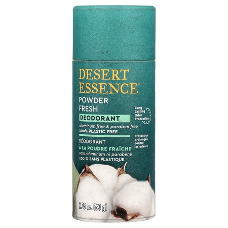 Desert Essence Deodorant, Powder Fresh , 2.25 oz (63 g)