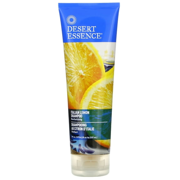 Desert Essence Shampoo, Italian Lemon, 8 fl oz (237 ml)