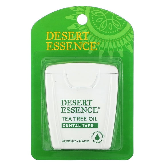 Desert Essence Tea Tree Oil Dental Tape -- 30 Yards Pack of 4