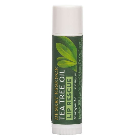 Desert Essence Lip Rescue With Tea Tree Oil 1 Stick