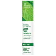 Desert Essence Tea Tree Oil Ultra Care Toothpaste - Mega Mint 6.25 oz Paste