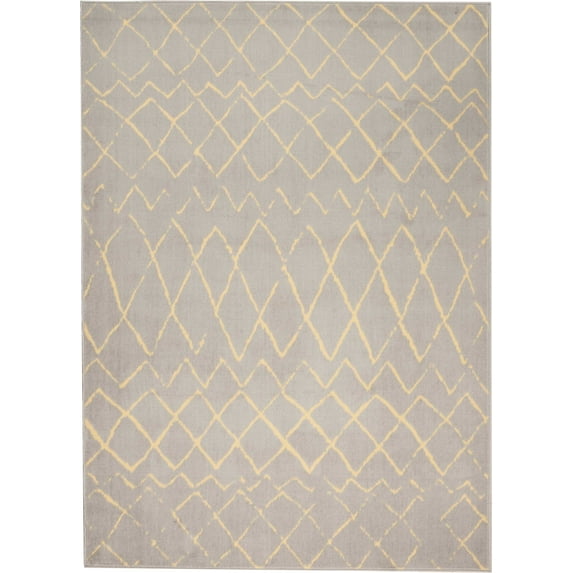 Desert Fields Contemporary Geometric Loomed Area Rug, 5' x 7'