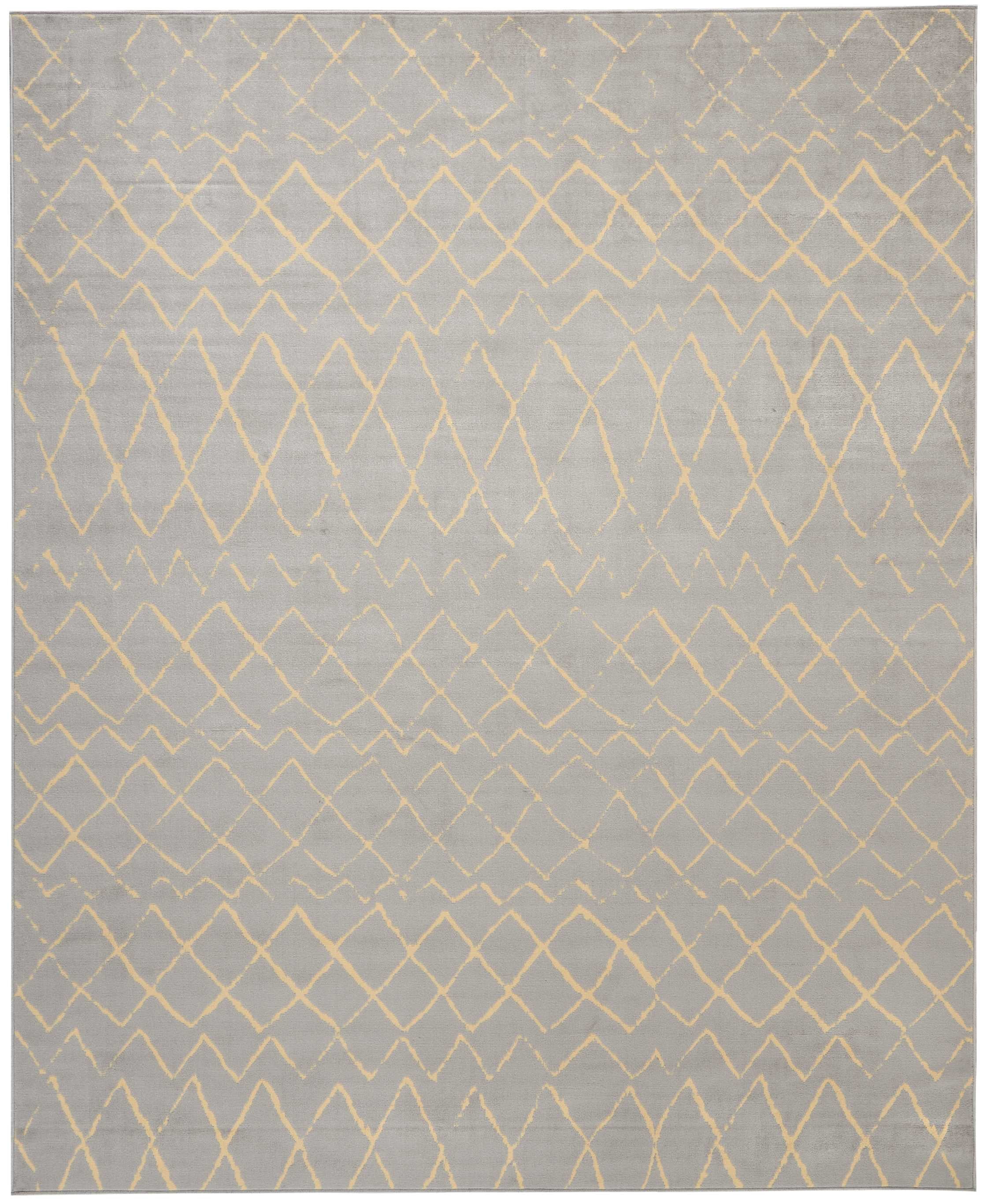 Desert Fields Contemporary Geometric Loomed Area Rug, 7' x 9'