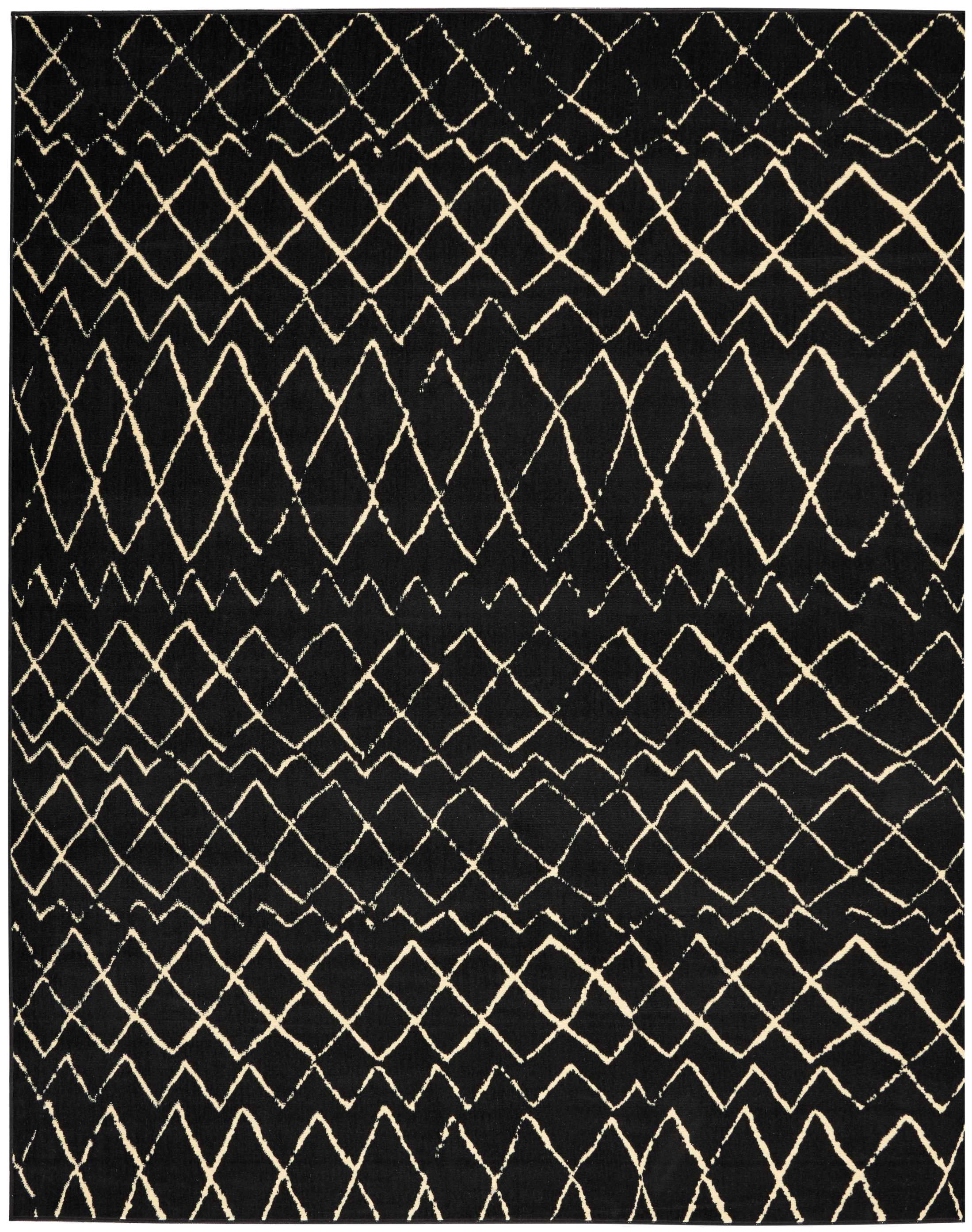 Desert Fields Contemporary Geometric Shapes Loomed Area Rug, 7' x 9'