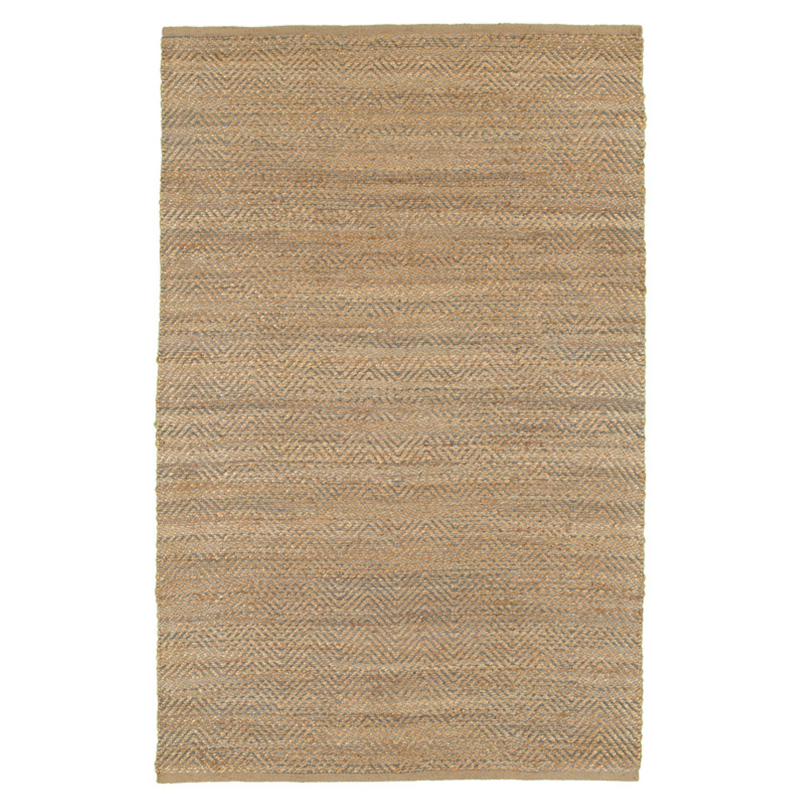 Gray Geometric Flat Woven Chenille 9' x 12' Handmade Rug