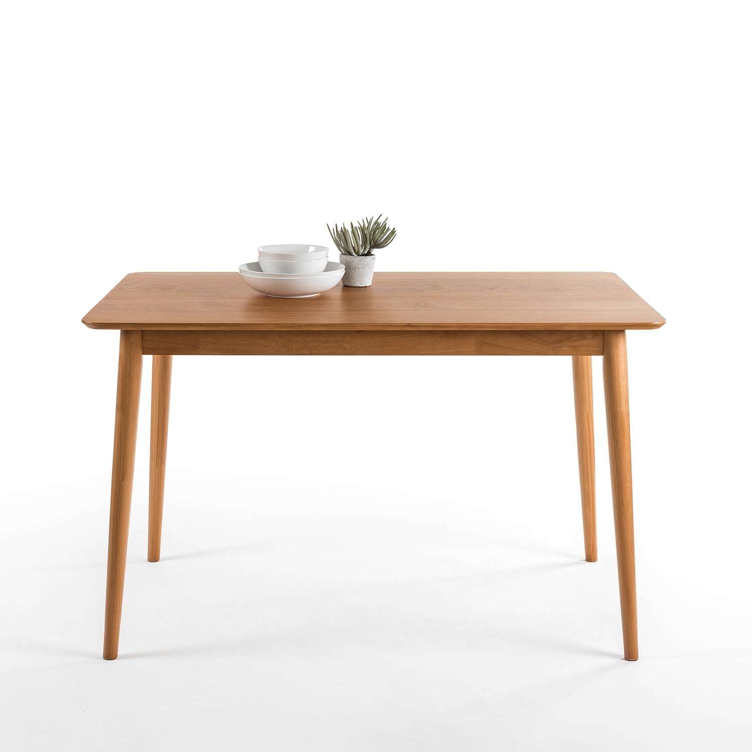 Desert Fields Jen 47" Indoor Wood Dining Table, Natural