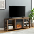 thumbnail image 1 of Desert Fields Magnolia Fireplace TV Stand, Reclaimed Barnwood, 1 of 8