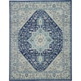 thumbnail image 1 of Desert Fields Persian Ivory/Navy 8' x 10' Area Rug, (8' x 10'), 1 of 6