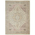 thumbnail image 1 of Serene Distressed Persian Ivory/Pink 5'3" x 7'3" Area Rug, (5' x 7'), 1 of 6