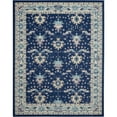 thumbnail image 1 of Serene Persian Traditional Navy/Ivory 8' x 10' Area Rug, (8' x 10'), 1 of 6