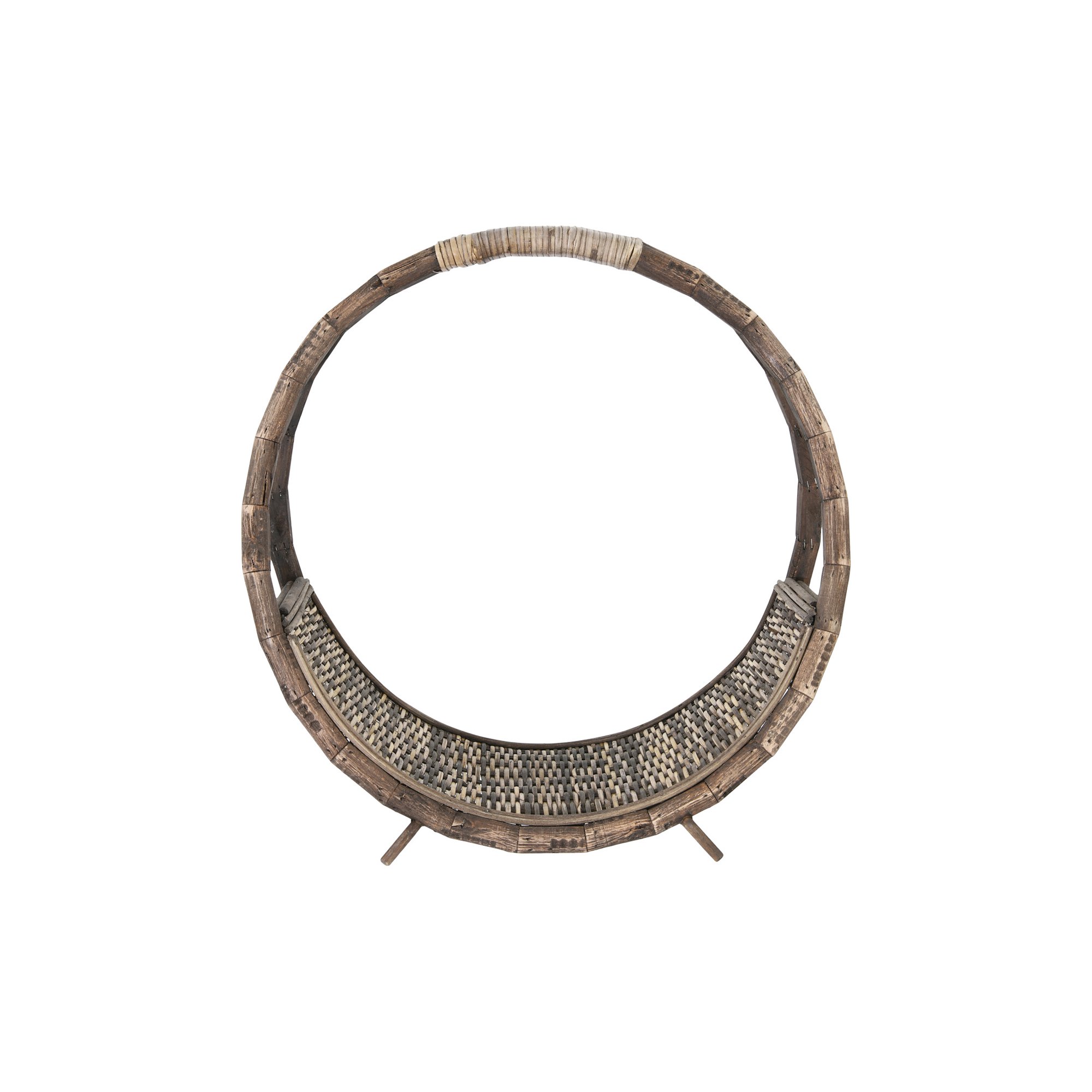 Desert Fields Woven Rattan Log Holder, 9.75 x 20, Brown - Walmart.com