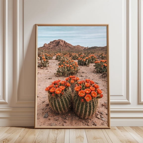 Desert Flower Wall Art Southwest Decor Art