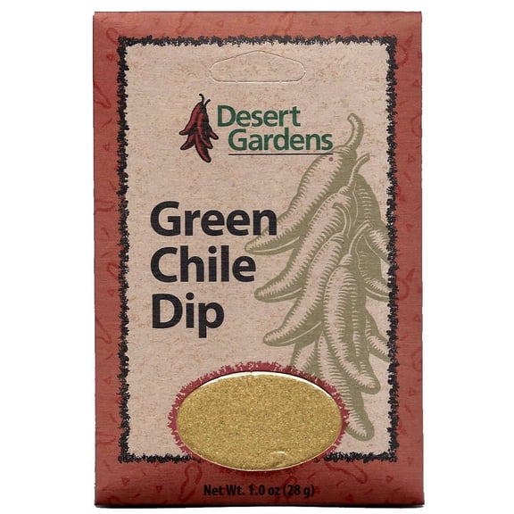 Desert Gardens Green Chile Dip Mix (Pack of 4)