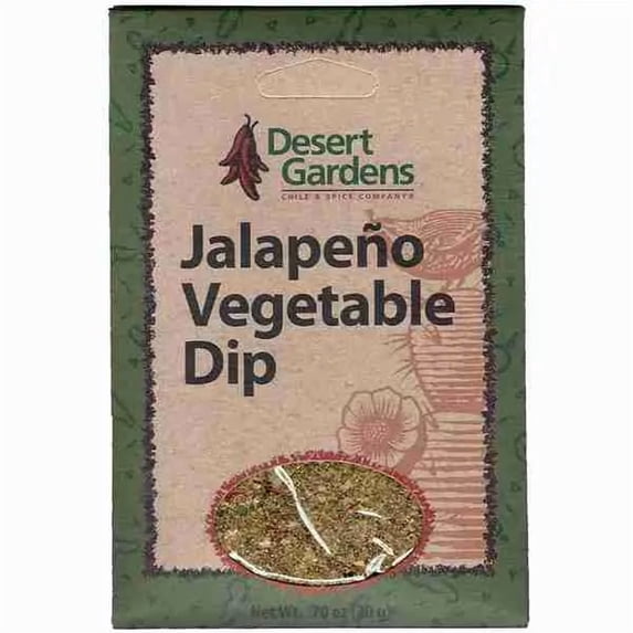 Desert Gardens Jalapeno Vegetable Dip Mix