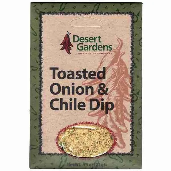 Desert Gardens Toasted Onion & Chile Dip Mix