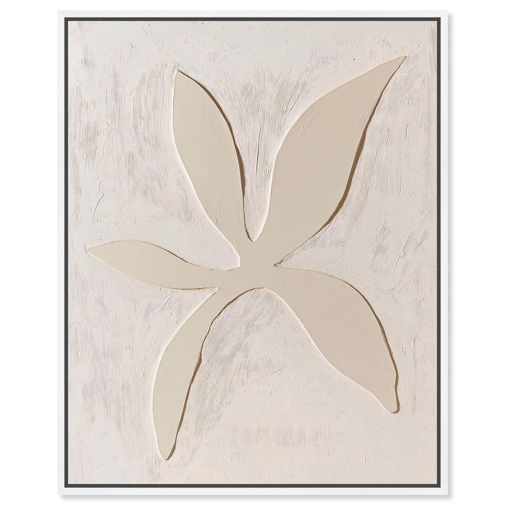 Desert Gleam Canvas Modern Boho Art by Art Remedy, White Frame, 20 x 24 ...