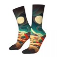 thumbnail image 1 of Desert Glow Socks Cactus Print Gothic Stockings Winter Anti Slip Women Men Socks Medium So, 1 of 7