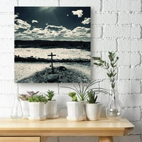 Desert Graveyard by Photographer Steven A. Heller - 20"x30" Canvas