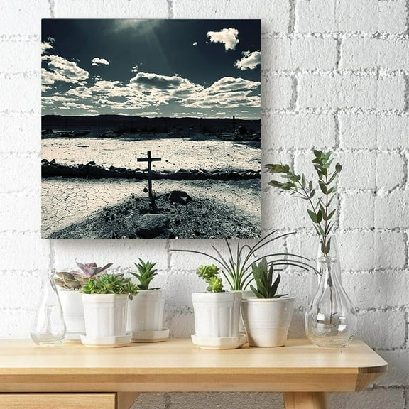 Desert Graveyard by Photographer Steven A. Heller - 20"x30" Canvas