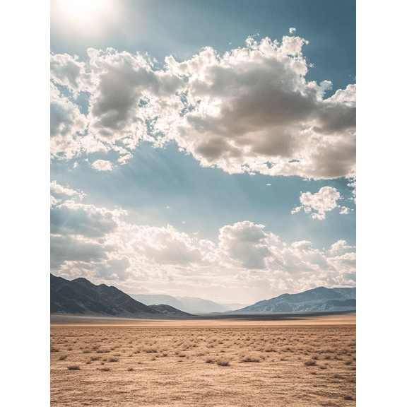 Desert Landscape Canvas Print/Wall Art Suitable for Living Room Bedroom Office Hotel and Restaurant Decoration