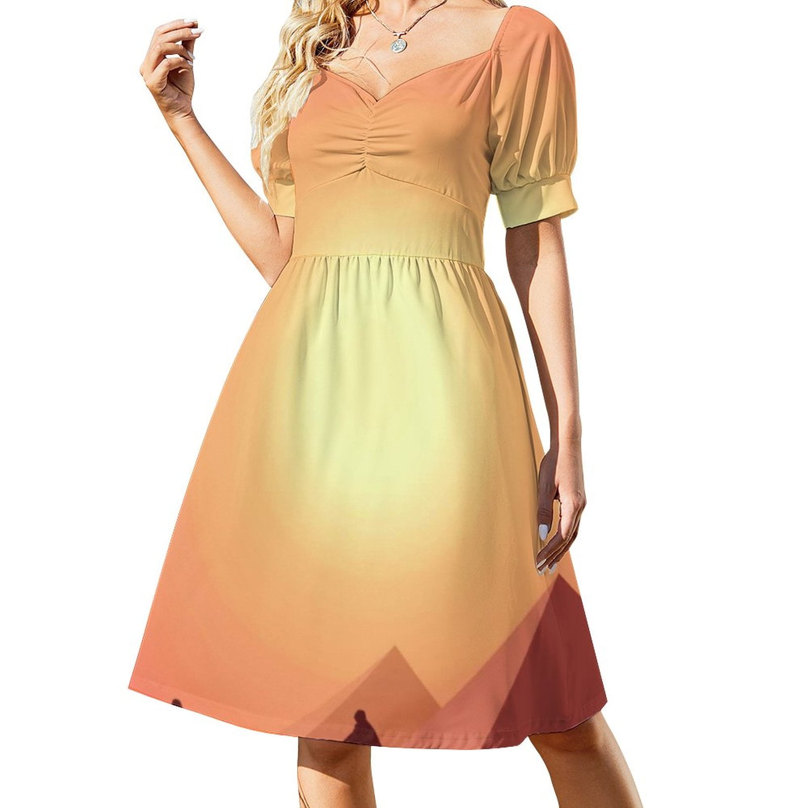 Desert Landscape Dress Dark Clouds and Cactus Cute Dresses Spring ...