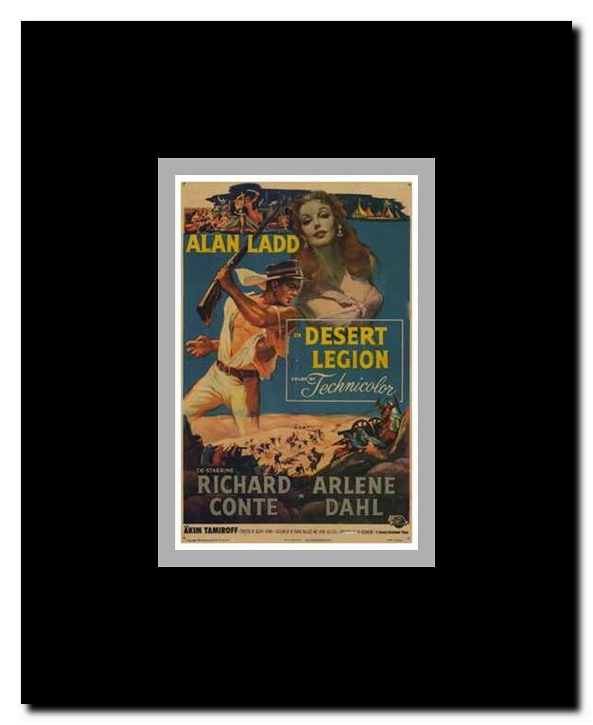 Desert Legion Framed Movie Poster
