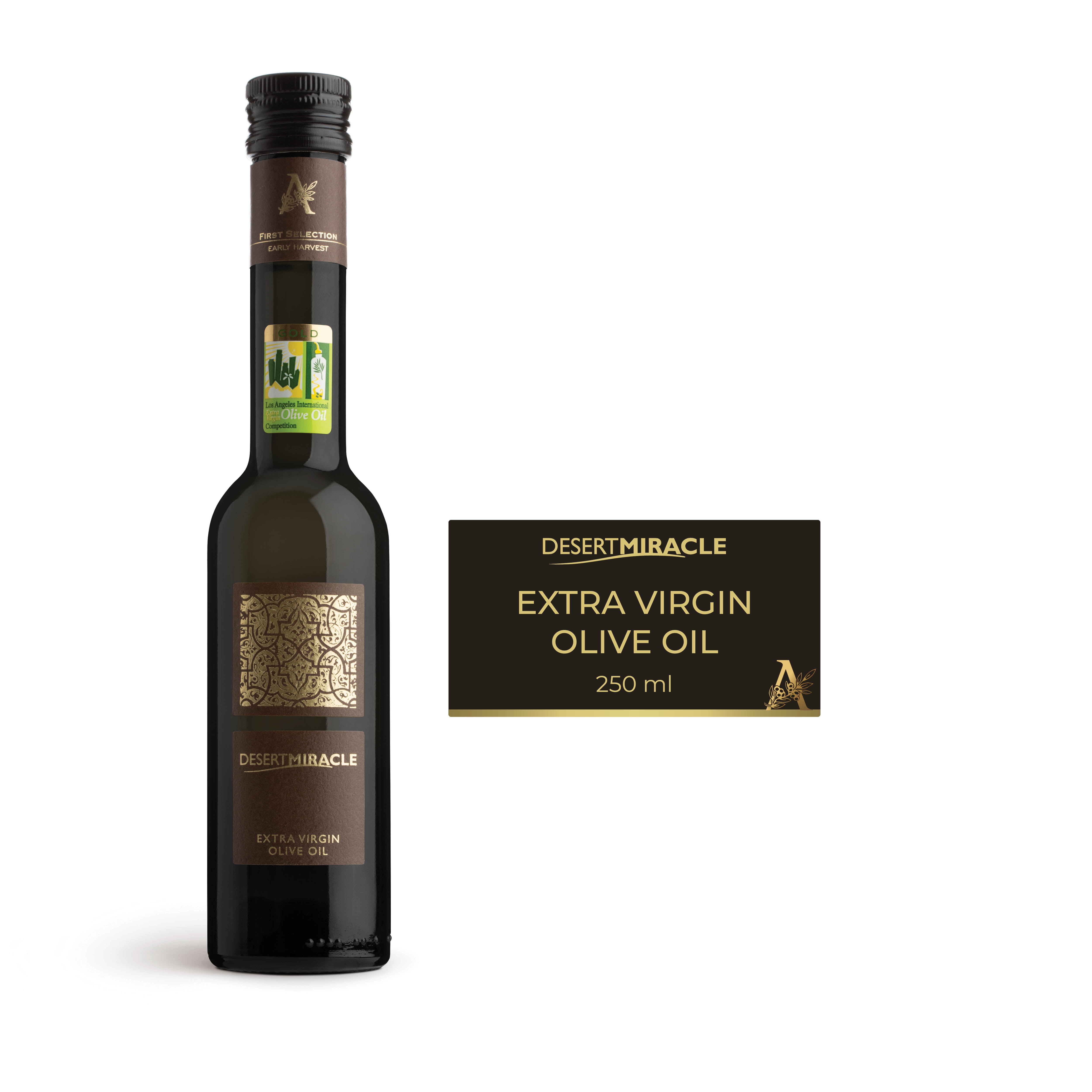 Desert Miracle Cold Pressed Polyphenol Rich Moroccan Olive Oil Organic Extra Virgin Olive Oil