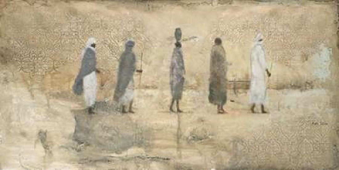 Desert Miraj Canvas Art - Myles Sullivan (24 x 48)
