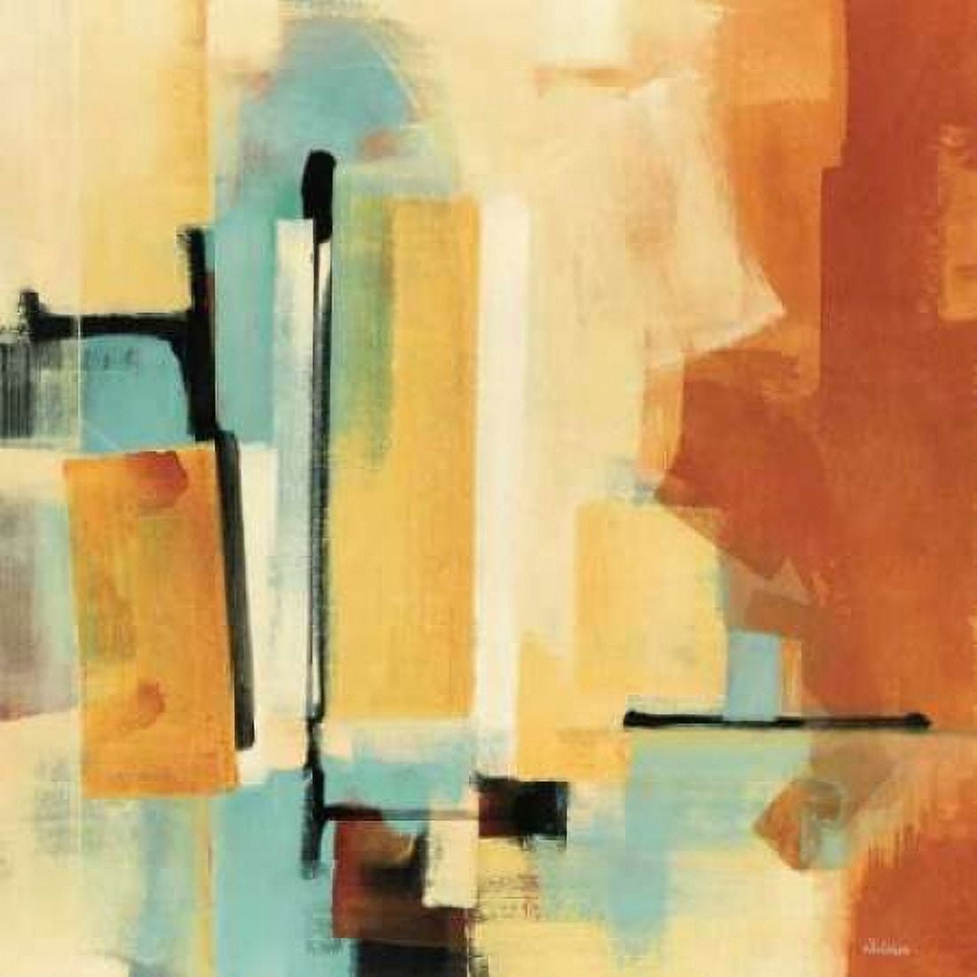 Desert Oasis II Canvas Art - Noah Li-Leger (24 x 24)