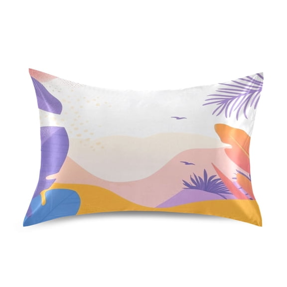 Desert Oasis Luxury Silky Soft Pillowcase Standard Size Wrinkle Resistant Envelope Closure 20x26in