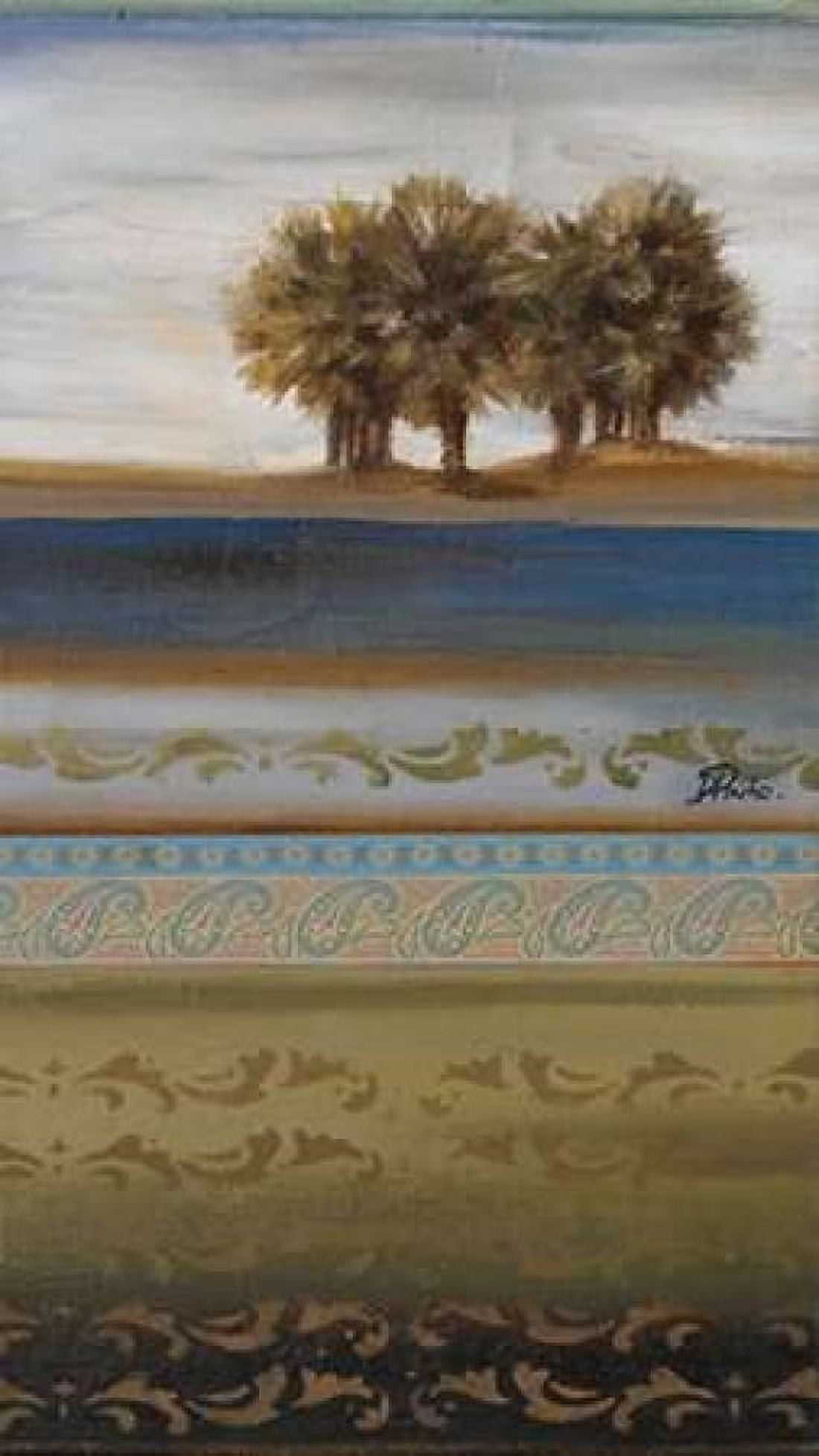 Desert Palms I Canvas Art - Patricia Pinto (12 x 18)