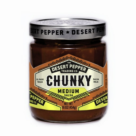 Desert Pepper Chunky Medium Red Salsa (Pack of 6)