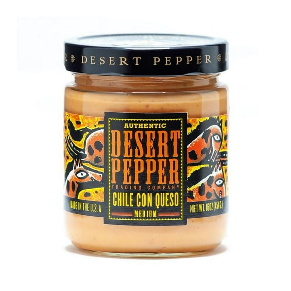 Desert Pepper Medium Chile Con Queso, 16 oz