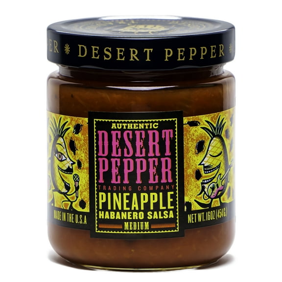 Desert Pepper Pineapple Habanero Salsa (Pack of 6)