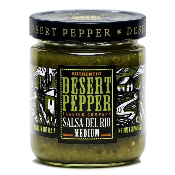 Desert Pepper Trading - Medium Del Rio Salsa - Case of 6 - 16 oz.
