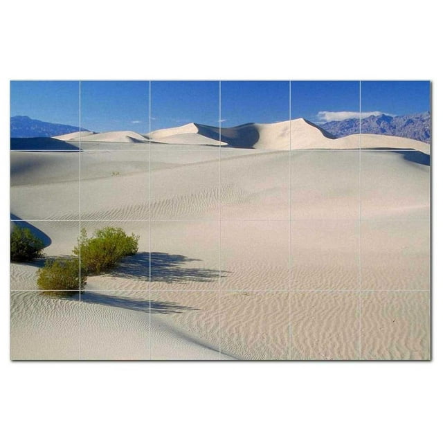 Desert Picture Ceramic Tile Mural Kitchen Backsplash Bathroom Shower, 404665-XL6