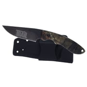 Scipio Desert Predator Fixed-Blade Knife FRP0028ZW - Outdoorsman Knife in Mossy OakR G10 Handle 3-Inch D2 Steel Blade - Camo