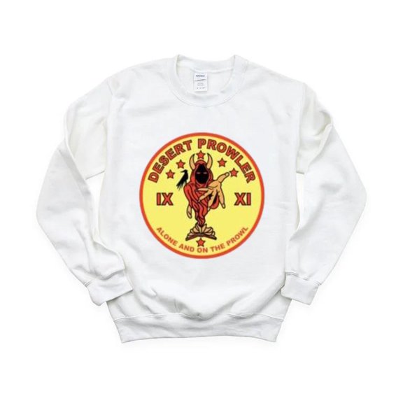 Desert Prowler Secret Patch Collection Adventure Style Military Sweatshirt, for men & women, up to size 5XL