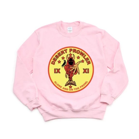 Desert Prowler Secret Patch Collection Adventure Style Military Sweatshirt, for men & women, up to size 5XL