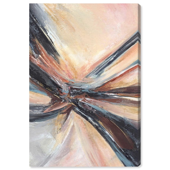 Desert Roads Canvas Modern Boho Abstract by Art Remedy, Gallery Wrapped, 16 x 24