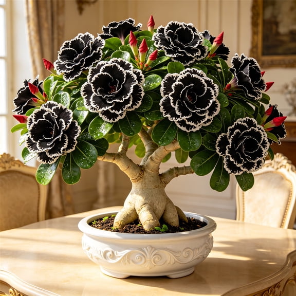 Desert Rose-Easy Grow-Exclusive Blossoms-Perfect for Balconies & Yard Plots-Plant Pots & Planters