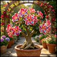 thumbnail image 1 of Desert Rose, Low Maintenance - Easy Grow - Ideal for Beds Borders, Plant Pots & Planters, 1 of 5