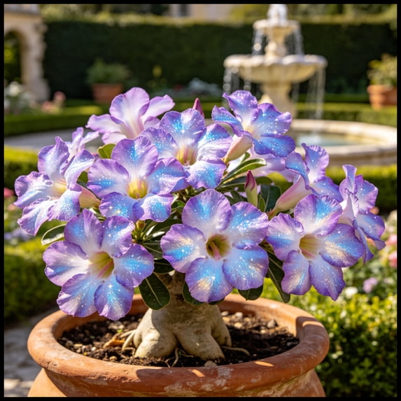Desert Rose, Low Maintenance - Easy Grow - Ideal for Beds Borders, Plant Pots & Planters