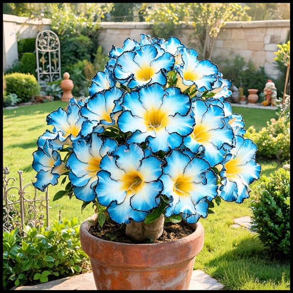 Desert Rose, Low Maintenance - Easy Grow - Ideal for Beds Borders, Plant Pots & Planters