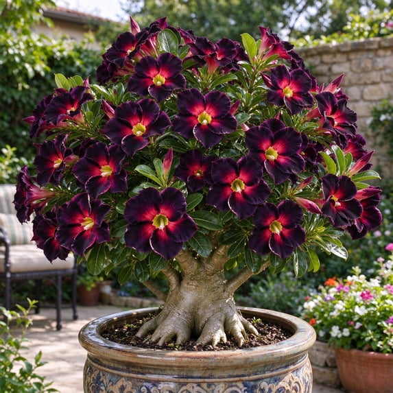 Desert Rose-Low Maintenance-Ideal for Beds Borders, Plant Pots & Planters