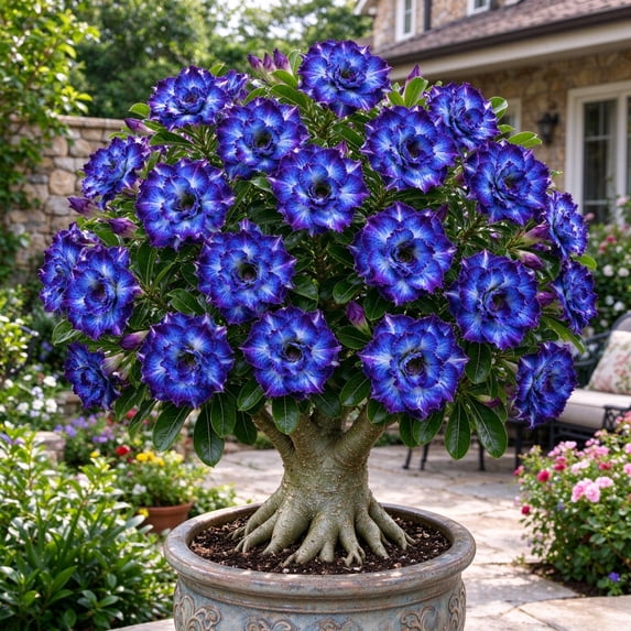 Desert Rose-Low Maintenance-Ideal for Beds Borders, Plant Pots & Planters